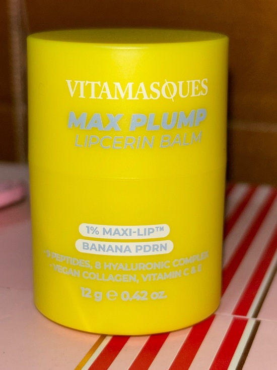 Vitamasques Other - VITAMASQUES MAX PLUMP LIPCERIN BALM Banana PDRN